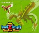 Desert Dragon. Invizimals Shadow Zone. Bu güçlü Dragon Gobi Çölü mağaralarda güneş ve yaşamlarını kontrol
